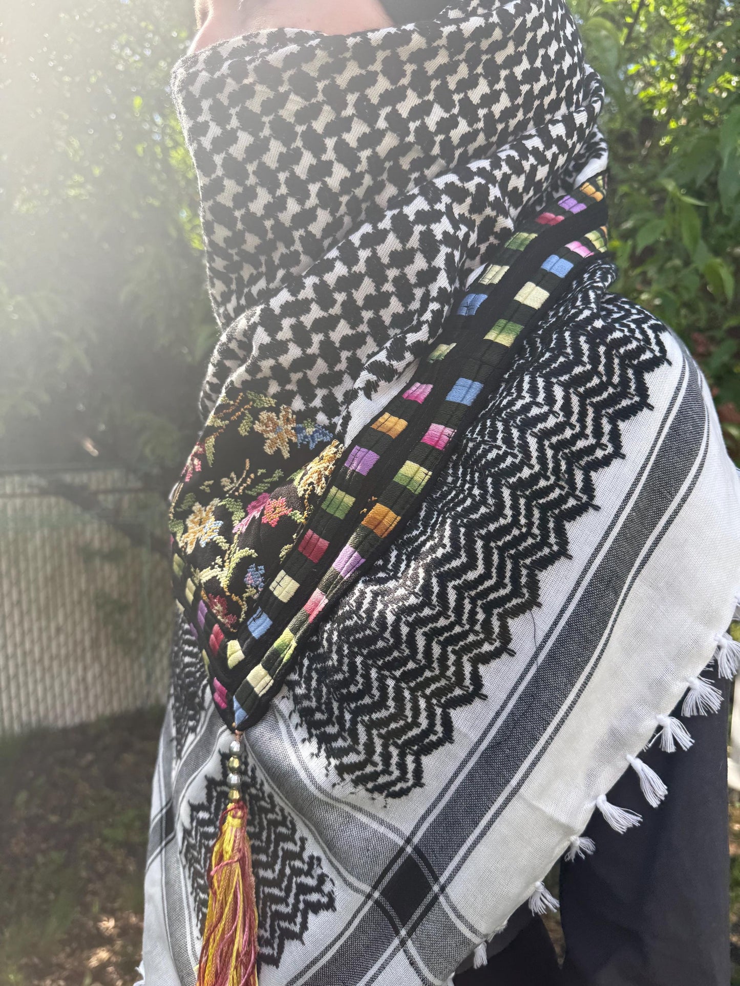 Traditional Palestinian Keffiyeh